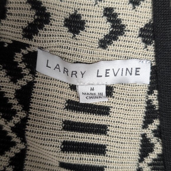 Larry Levine Aztec Pattern Sweater/Cardigan Size M - Picture 4 of 6